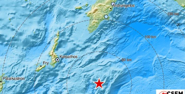 Ισχυρός σεισμός στα Δωδεκάνησα – News.gr