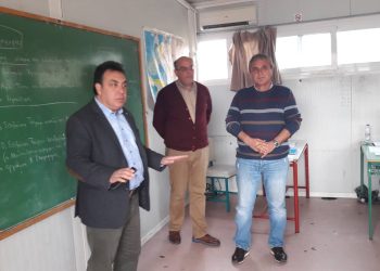 ΔΗΜΟΣ ΠΥΡΓΟΥ: Επίσκεψη Αντωνακόπουλου στις σχολικές δομές του Καράτουλα