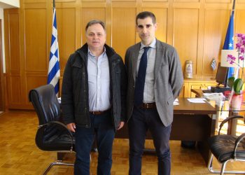 Π.Ε ΗΛΕΙΑΣ: Συνάντηση Γιαννόπουλου με απερχόμενο Διοικητή της Πυροσβεστικής Υπηρεσίας Πύργου