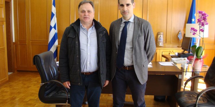 Π.Ε ΗΛΕΙΑΣ: Συνάντηση Γιαννόπουλου με απερχόμενο Διοικητή της Πυροσβεστικής Υπηρεσίας Πύργου