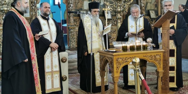 Προεόρτιο Ευχέλαιο στον Πολιούχο του Πύργου, Ιερομάρτυρα Χαραλάμπη! (φωτος)