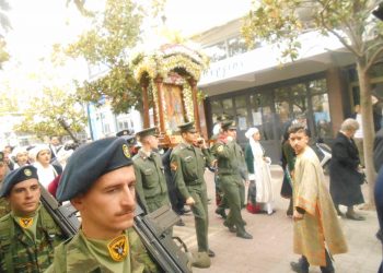 O Πύργος τίμησε τον Πολιούχο του Άγιο Χαράλαμπο (φωτος και βίντεο)