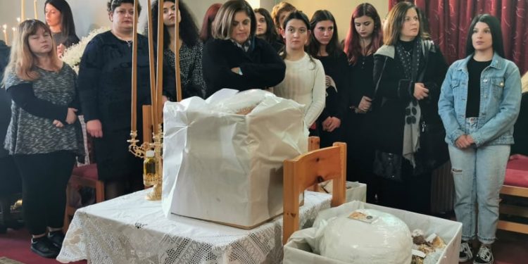 H «Kυρά των Αθηνών» Αγία Φιλοθέη, εορτάστηκε στην ομώνυμη Φοιτητική Εστία Πύργου