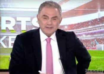 Συγκινήθηκε ο Χρήστος Σωτηρακόπουλος στην πρεμιέρα του Sports Weekend στο Mega