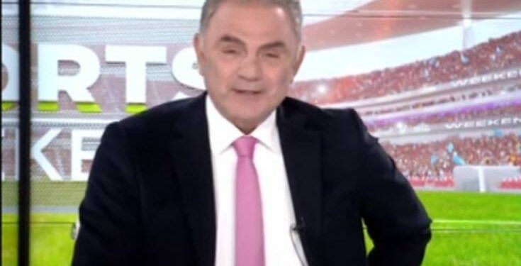 Συγκινήθηκε ο Χρήστος Σωτηρακόπουλος στην πρεμιέρα του Sports Weekend στο Mega