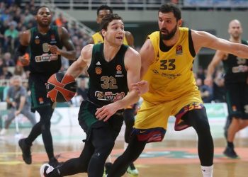 «Εξαφανίστηκε» στην 4η περίοδο ο Παναθηναϊκός και ηττήθηκε από την Μπαρτσελόνα στο ΟΑΚΑ (81-92)