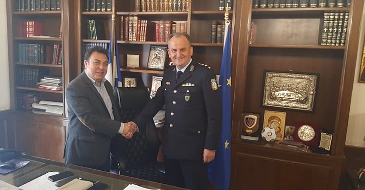 ΔΗΜΟΣ ΠΥΡΓΟΥ: Συνάντηση Δημάρχου με το νέο Αστυνομικό Διευθυντή Ηλείας