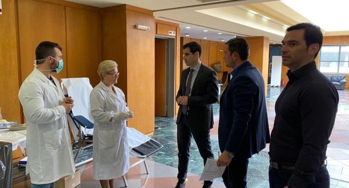 ΠΕΡΙΦΕΡΕΙΑΚΗ ΕΝΟΤΗΤΑ ΗΛΕΙΑΣ: Άρχισε η λειτουργία του προσωρινού τμήματος αιμοδοσίας στην Π.Ε Ηλείας