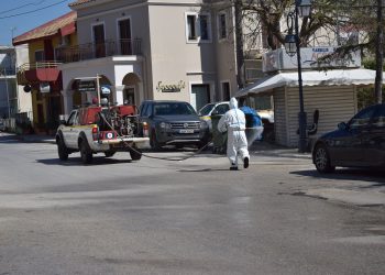 ΔΗΜΟΣ ΑΝΔΡΑΒΙΔΑΣ – ΚΥΛΛΗΝΗΣ: Απολυμάνσεις σε κοινόχρηστους χώρους του Δήμου