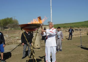 ΔΗΜΟΣ ΗΛΙΔΑΣ: Με επιτυχία η υποδοχή της Ολυμπιακής Φλόγας (φωτος)