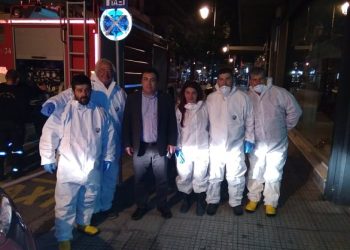 ΔΗΜΟΣ ΠΥΡΓΟΥ: Απολυμαίνονται κοινόχρηστοι χώροι και πλατείες
