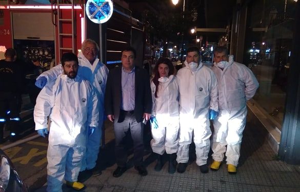 ΔΗΜΟΣ ΠΥΡΓΟΥ: Απολυμαίνονται κοινόχρηστοι χώροι και πλατείες