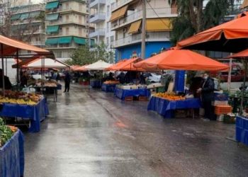 ΛΑΪΚΗ ΑΓΟΡΑ ΣΤΟ ΠΥΡΓΟ: Με προσοχή και τήρηση των μέτρων