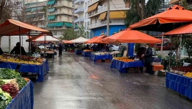 ΛΑΪΚΗ ΑΓΟΡΑ ΣΤΟ ΠΥΡΓΟ: Με προσοχή και τήρηση των μέτρων