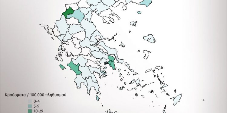 Δείτε τον χάρτη της πανδημίας στη Ελλάδα ένα μήνα μετά το πρώτο κρούσμα – News.gr
