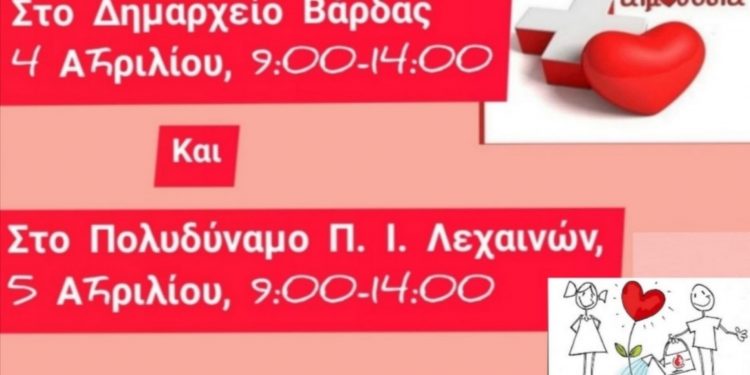 «Μένουμε σπίτι – Βγαίνουμε για να δώσουμε αίμα, δίνουμε ζωή!»