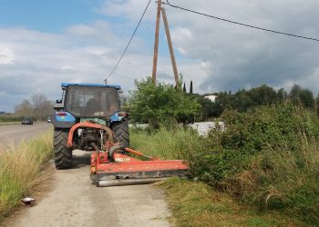 Συνεργασία Π.Ε Ηλείας και Δήμου Πύργου, για τον καθαρισμό και ευπρεπισμό της οδού Κατακόλου