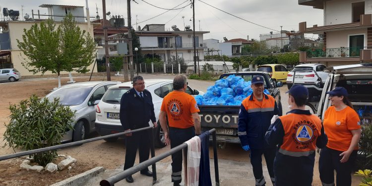ΔΗΜΟΣ ΗΛΙΔΑΣ: Διανομή τροφίμων και υγειονομικού υλικού σε ευπαθείς ομάδες πληθυσμού και οικισμούς Ρομά