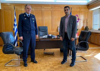 ΠΕΡΙΦΕΡΕΙΑΚΗ ΕΝΟΤΗΤΑ ΗΛΕΙΑΣ: Συνάντηση Αντιπεριφερειάρχη με τον Διευθυντή Αστυνομίας Ηλείας Παν. Μάνδαλο