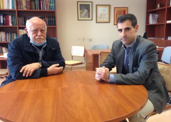 Συνάντηση αντιπεριφερειάρχη Π.Ε Ηλείας Βασ. Γιαννόπουλου με τον Διοικητή Γ.Ν Ηλείας κ. Χριστόπουλο και την αν. Διοικήτρια κα Αγγελάκου