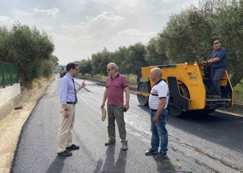 Αυτοψία Αντιπεριφερειάρχη Π.Ε Ηλείας στο έργο συντήρησης-αποκατάστασης βατότητας του Ε.Ο.Δ, στο Βούναργο