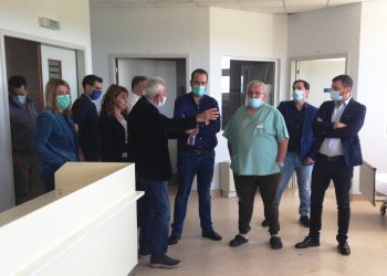 Επίσκεψη Περιφερειάρχη στα έργα ολοκλήρωσης των ΤΕΠ  νοσοκομείου Αμαλιάδας