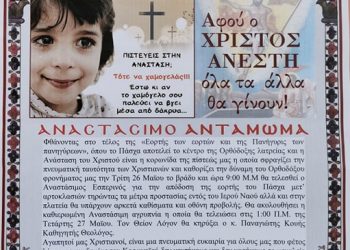 ΙΕΡΟΣ ΝΑΟΣ ΑΓΙΟΥ ΣΠΥΡΙΔΩΝΟΣ ΠΥΡΓΟΥ: Αναστάσιμο αντάμωμα για την απόδοση της εορτής του Πάσχα