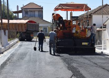 Εντατικοποίηση των έργων ασφαλτόστρωσης