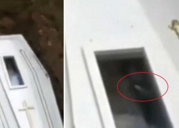 Ανατριχίλα: Πτώμα «χαιρετάει» μέσα από το φέρετρο την ώρα της κηδείας (video) Newsroom Newsroom