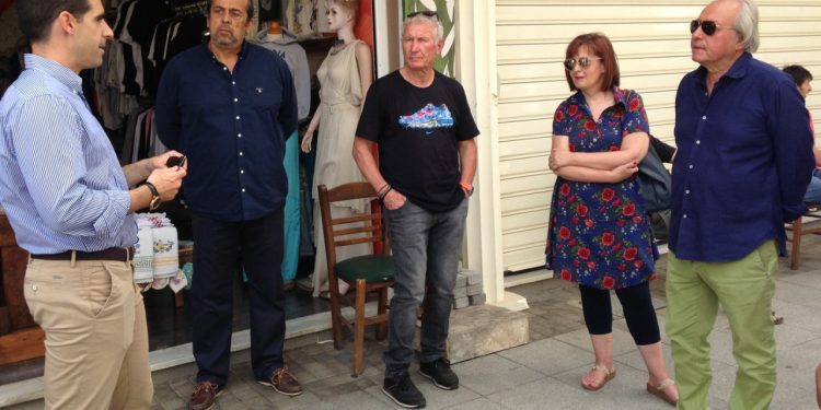 Συνάντηση Αντιπεριφερειάρχη Π. Ε Ηλείας Βασίλη Γιαννόπουλου και Αντιπεριφερειάρχη Πολιτισμού – Τουρισμού Νίκου Κοροβέση  με επαγγελματίες τουρισμού στην Αρχαία Ολυμπία