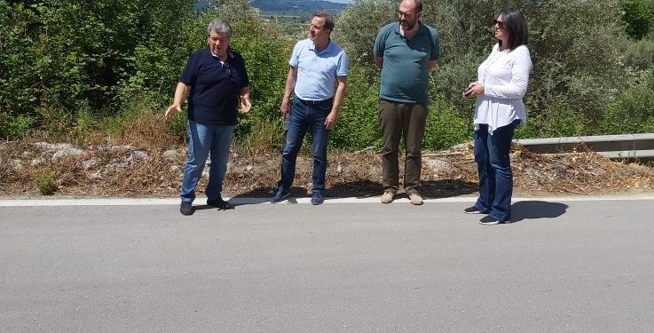 ΔΗΜΟΣ ΑΡΧΑΙΑΣ ΟΛΥΜΠΙΑΣ: Αυτοψία σε κατολισθήσεις στην Ε.Ο. Πύργου – Αρχαίας Ολυμπίας – Τριπόλεως
