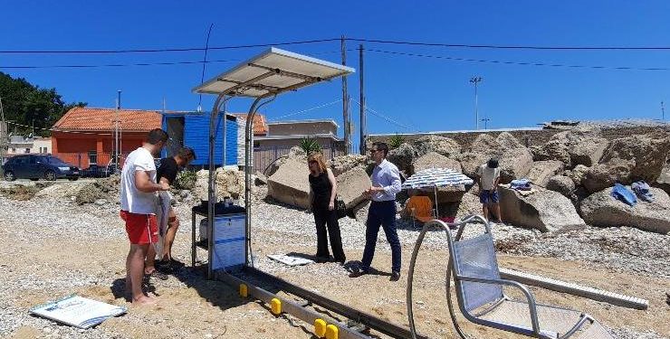 Εγκαταστάθηκε το «Seatrac» της Π.Ε Ηλείας στις «Πλάκες» Κατακόλου