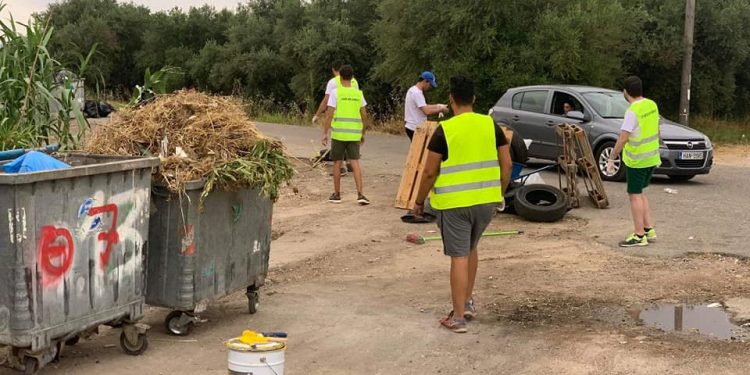 ΣΥΛΛΟΓΟΣ ΝΕΩΝ ΚΑΤΑΡΑΧΙΟΥ ΠΥΡΓΟΥ: Καθάρισαν την περιοχή (φωτος)