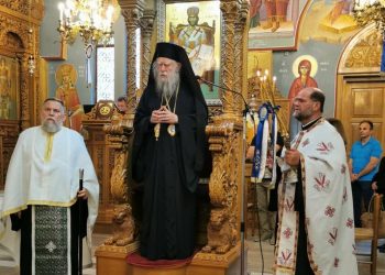 Με ιεροπρέπεια και εν μέσω κορωνοϊού, οι Δεσποτικές εορτές της Πεντηκοστής και της Αγίας Τριάδος στον Πύργο