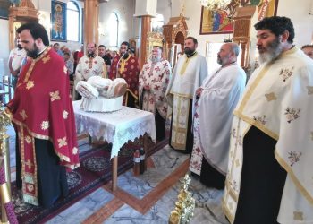 Οι Θεμελιωτές της Εκκλησίας μας Πέτρος και Παύλος, εορτάστηκαν με ιεροπρέπεια στην Χαριά Πύργου