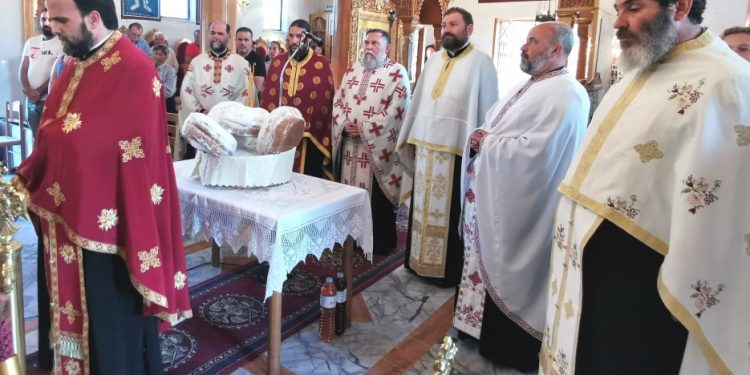 Οι Θεμελιωτές της Εκκλησίας μας Πέτρος και Παύλος, εορτάστηκαν με ιεροπρέπεια στην Χαριά Πύργου