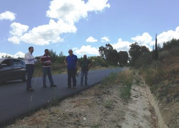 Ο Αντιπεριφερειάρχης Π.Ε Ηλείας Βασίλης Γιαννόπουλος, στο έργο συντήρησης του επαρχιακού οδικού δικτύου