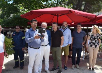 ΔΗΜΟΣ ΑΝΔΡΑΒΙΔΑΣ – ΚΥΛΛΗΝΗΣ: Έγκαιρη ανίχνευση των δασικών πυρκαγιών με τη χρήση drone και θερμικής κάμερας