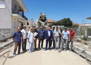ΔΗΜΟΣ ΠΗΝΕΙΟΥ: Επίσκεψη Μαρίνου στα υπό κατασκευή έργα στην περιοχή “Αγγινάρα” Γαστούνης