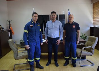 Συνάντηση Δημάρχου Ανδραβίδας-Κυλλήνης κ. Λέντζα με τον Περιφερειακό Διευθυντή Π.Υ. Δυτικής Ελλάδας κ. Ρουμελιώτη