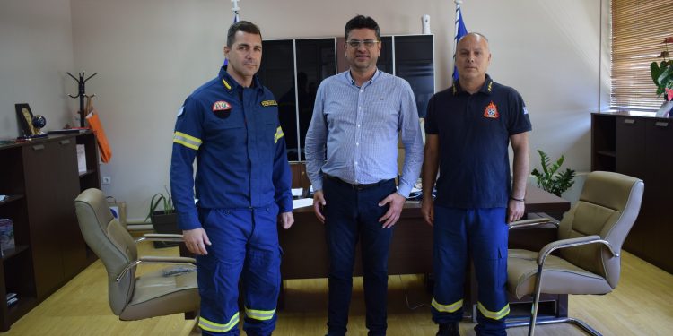 Συνάντηση Δημάρχου Ανδραβίδας-Κυλλήνης κ. Λέντζα με τον Περιφερειακό Διευθυντή Π.Υ. Δυτικής Ελλάδας κ. Ρουμελιώτη