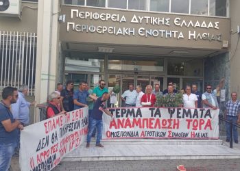 ΟΜΟΣΠΟΝΔΙΑ ΑΓΡΟΤΙΚΩΝ ΣΥΛΛΟΓΩΝ ΗΛΕΙΑΣ: “Δίνουμε αγώνα επιβίωσης για να παραμείνουμε στα χωράφια μας” (φωτος)