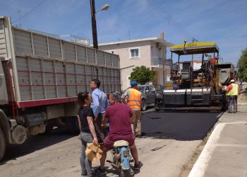 ΔΗΜΟΣ ΑΝΔΡΑΒΙΔΑΣ – ΚΥΛΛΗΝΗΣ: Έργα ασφαλτοστρώσεων στη Τ.Κ. Μανολάδας