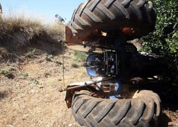 85χρονος καταπλακώθηκε από τρακτέρ στο Περιστέρι Ήλιδας