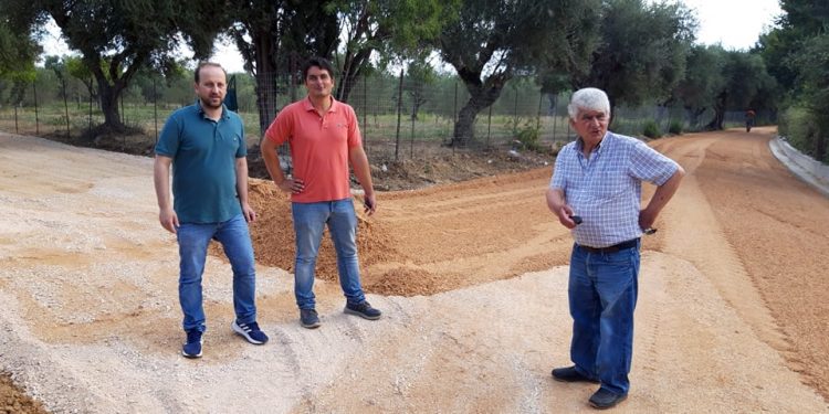 Παρεμβάσεις ουσίας με ασφαλτοστρώσεις σε δρόμους της Αμαλιάδας και της Πηνείας