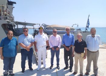 Ολοκλήρωση των εργασιών από το Υδρογραφικό (Υ/Γ) ΣΤΡΑΒΩΝ στο Λιμάνι της Κυλλήνης