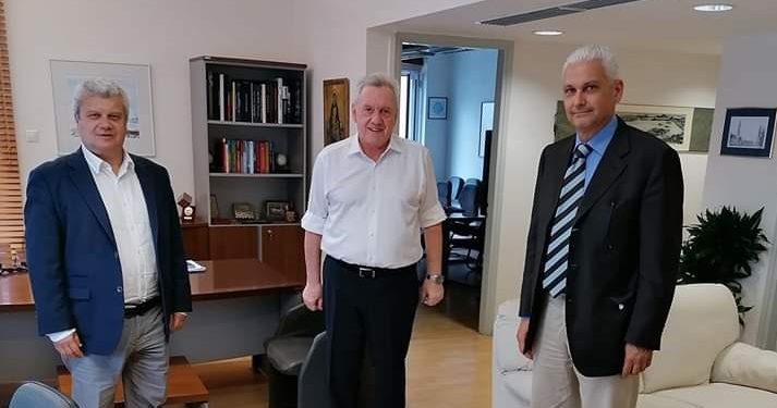 ΠΕΡΙΦΕΡΕΙΑ ΔΥΤΙΚΗΣ ΕΛΛΑΔΑΣ: Συνάντηση Φ. Ζαΐμη με τον Γ.Γ. Έρευνας και Καινοτομίας, Αθανάσιο Κυριαζή
