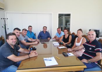 ΔΗΜΟΣ ΖΑΧΑΡΩΣ: Συνάντηση Δημάρχου Ζαχάρως  με το νέο ΔΣ του εμπορικού συλλόγου