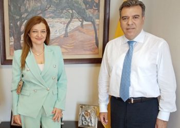 ΔΙΟΝΥΣΙΑ ΑΥΓΕΡΙΝΟΠΟΥΛΟΥ: Συνέχιση εντατικών επαφών για τα αναπτυξιακά έργα και τις υποδομές του Ν. Ηλείας