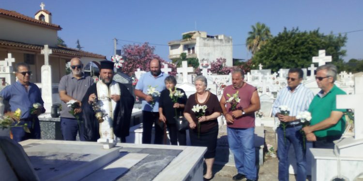Βαρθολομιό: Τρισάγιο στη μνήμη του ήρωα Ηλία Κουλιαντώνη
